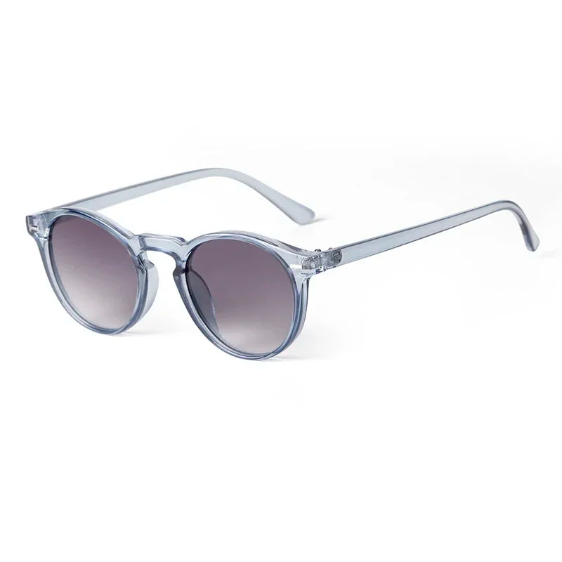 Vintage Rivet Tortoiseshell Small round Sunglasses for Men Women 2024 Brand Design Classic Green Sun Glasses Gafas De Sol
